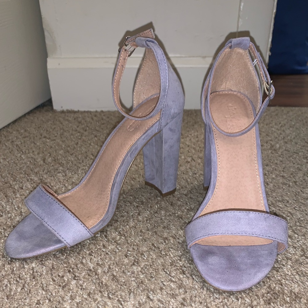 Heels from Charlotte Ruse worn one time size 7.